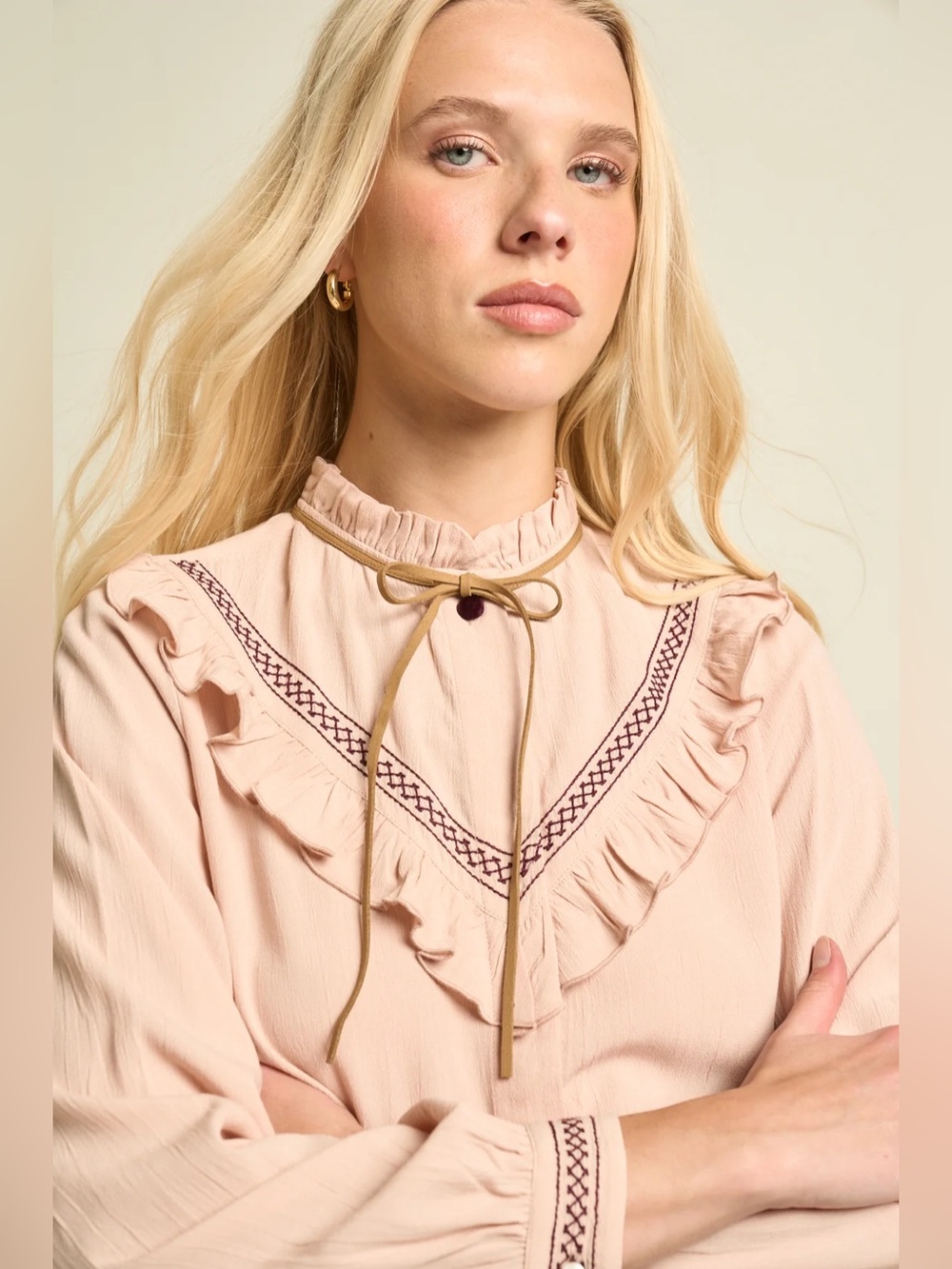 Sonmer Blouse Hazel Nude